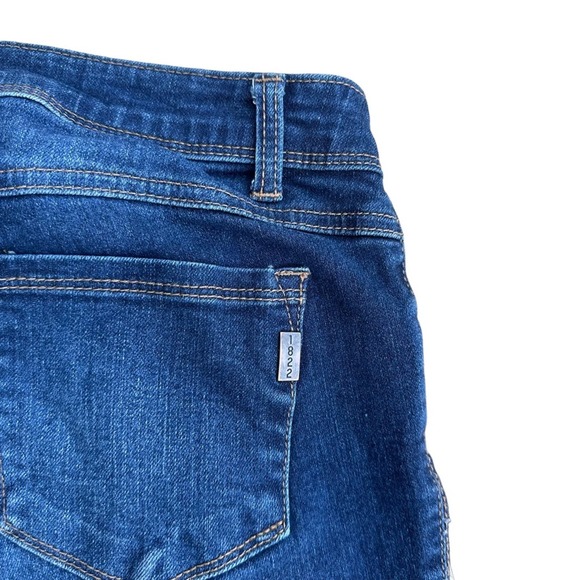 1822 Denim Arianna Jeans Womens Skinny Stretch Mid Rise 4 - Picture 8 of 11